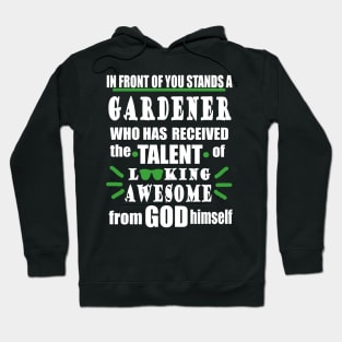 Gardener garden craft hobby gift Hoodie